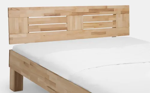 Holzbett massiv Daisy | Kernbuche geölt | 180x210 | Kopfteil 3
