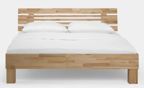 Holzbett massiv Daisy | Kernbuche geölt | verschiedene Größen