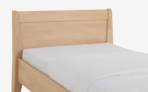 Holzbett massiv Jasmine | Buche natur geölt | verschiedene Größen