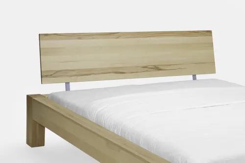 Holzbett massiv Lotus | Kernbuche geölt | 160x210 | Kopfteil 3