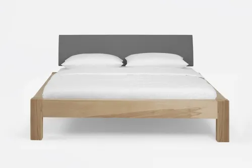 Holzbett massiv Lotus | Kernbuche geölt | verschiedene Größen 160x210 Kopfteil 2