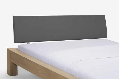 Holzbett massiv Lotus | Wildeiche Honig geölt | 140x200 | Kopfteil 1