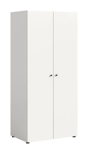Kleiderschrank Darwin | mit 2 Türen | weiß