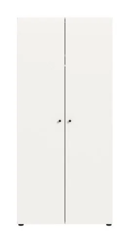 Kleiderschrank Darwin | mit 2 Türen | weiß