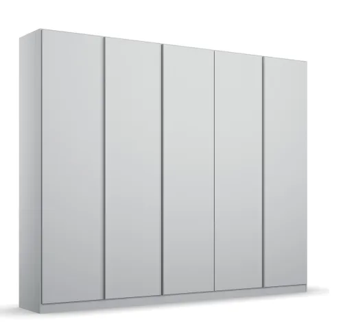 Kleiderschrank Drehtürenschrank Monostar | 5-türig | seidengrau 226 x 210 x 54