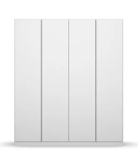 Kleiderschrank Drehtürenschrank Monostar | Alpinweiß | verschiedene Größen
