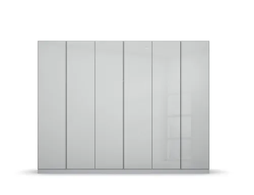 Kleiderschrank Drehtürenschrank Monostar | seidengrau | verschiedene Größen
