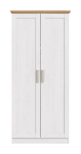 Kleiderschrank Florenz | mit 2 Türen | Sibiu Lärche / Artisan Eiche