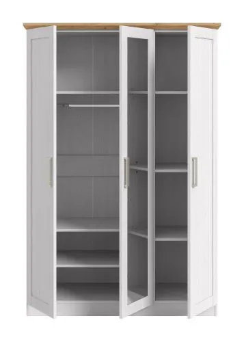 Kleiderschrank Florenz | mit 3 Türen | Sibiu Lärche / Artisan Eiche