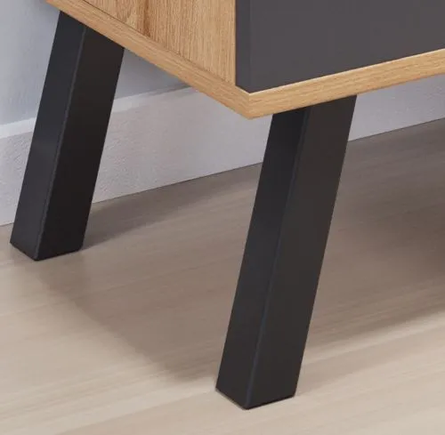 Kleiderschrank Mats Color | Bianco Buche / blau oder rosa