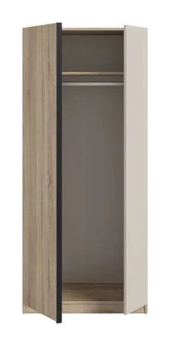 Kleiderschrank Oakland | mit 2 Türen | Sonoma Eiche