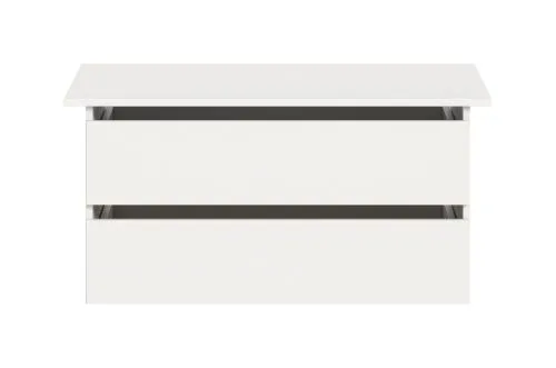 Kleiderschrank Oakland | mit 5 Türen & Schubkästeneinsätzen | weiß