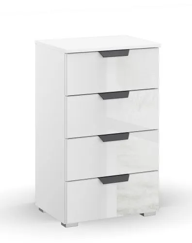 Kommode Artemis | mit Schubkästen | alpinweiß / weiß