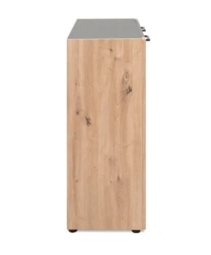 Kommode Cento | anthrazit / Artisan Eiche