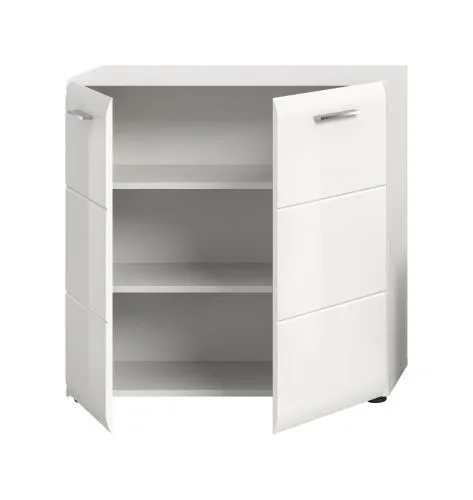 Kommode Ice | mit 2 Türen | weiß