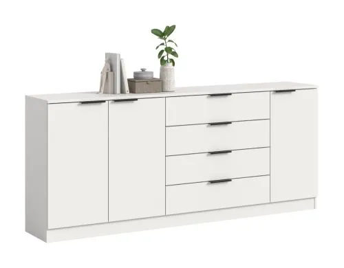 Kommode Kopenhagen 3 | mit 4 Schubkästen | weiß