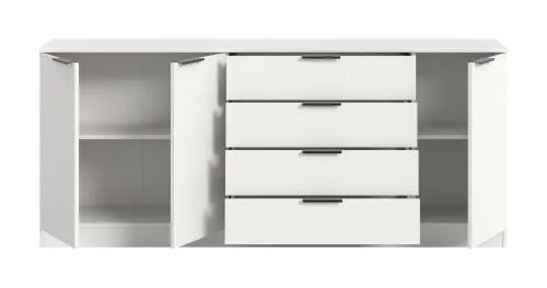 Kommode Kopenhagen 3 | mit 4 Schubkästen | weiß