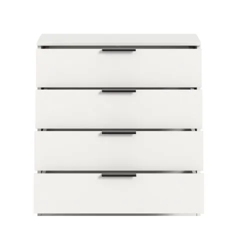 Kommode Kopenhagen | mit 4 Schubkästen | weiß