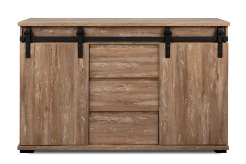 Kommode Marrakesch mit Schubkästen | Valhalla Eiche / Milford Kiefer