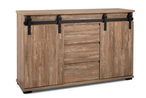 Kommode Marrakesch mit Schubkästen | Valhalla Eiche / Milford Kiefer