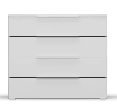 Kommode Monostar | mit Schubkästen | alpinweiß | 93 x 81 x 42 cm