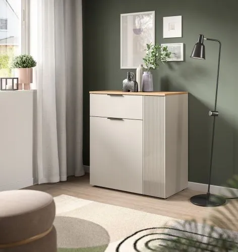 Kommode Slide | Kaschmir / Evoke Oak