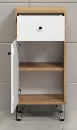 Kommode Unterschrank Touch | Artisan Eiche / weiß