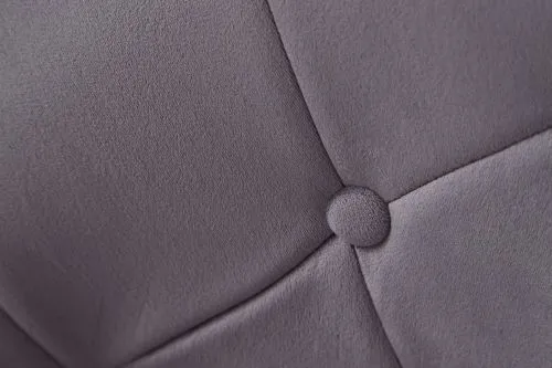 Loungesessel Nobile | samt | drehbar | grau