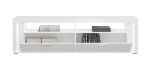 Lowboard Skylight | weiß Hochglanz | inkl. Frontbeleuchtung ohne Unterbauspot