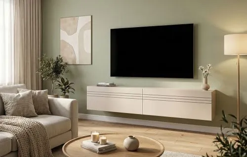 Lowboard TV-Board Beach 2 | 2-teilig | Kaschmir