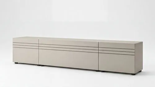 Lowboard TV-Board Beach | 3-teilig | Kaschmir