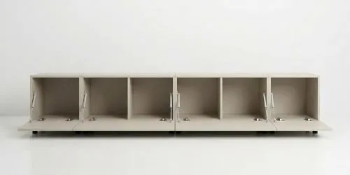 Lowboard TV-Board Beach | 4-teilig | Kaschmir