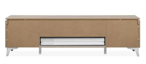 Lowboard TV-Board Bertrix | Sandstein / Weiß