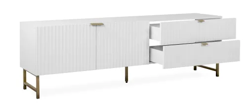 Lowboard TV-Board Edinburgh | weiß matt