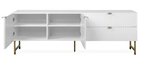 Lowboard TV-Board Edinburgh | weiß matt