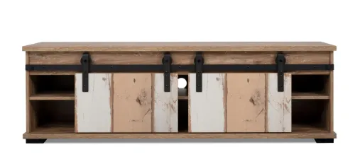 Lowboard TV-Board Marrakesch| Valhalla Eiche / Milford Kiefer