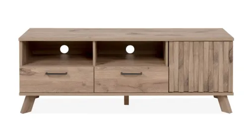 Lowboard TV-Board Wellington | 3D-Reliefoptik | Schwedeneiche