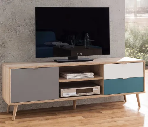 Lowboard TV-Schrank Cuba | Skandinavisch