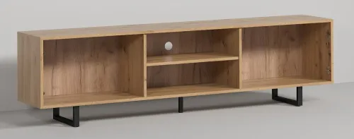 Lowboard TV-Schrank Sentra | Artisan Eiche / Dark Green