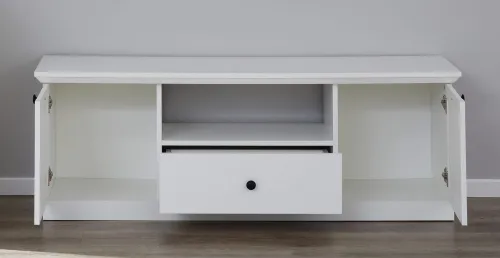 Lowboard TV-Unterteil Baxter | Landhausstil | weiß