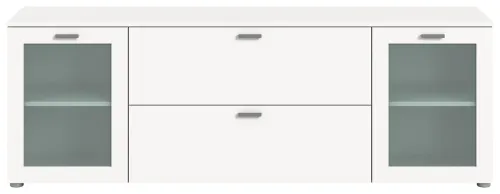 Lowboard Xeno | mit Schubkästen | weiß