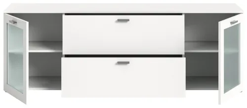 Lowboard Xeno | mit Schubkästen | weiß