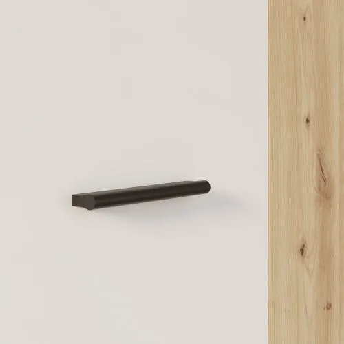 Mehrzweckschrank Drehtürenschrank Schrank Net106 | 2-türig | weiß / Artisan Eiche