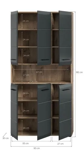 Mehrzweckschrank Ice