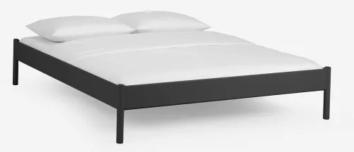 Metallbett Iris 3 | schwarz Struktur | 180x200