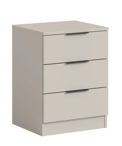 Nachttisch Kopenhagen | mit Schubkästen | Kaschmir