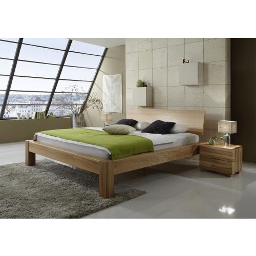 Nachttisch Lotus | mit 2 Schubkästen | Kernbuche massiv | geölt