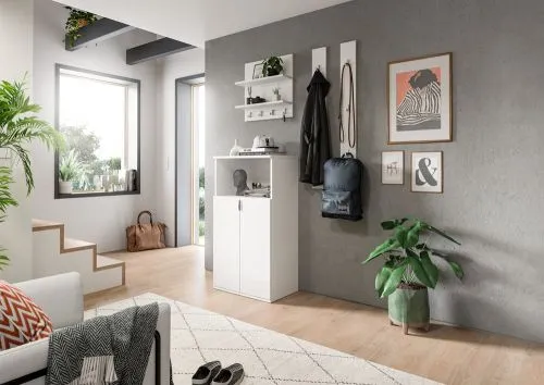 Paneel Projekt X | 2er Set | weiß