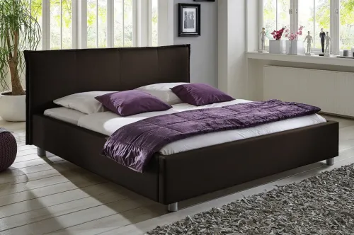 Polsterbett Aster | graubraun | 200x210 | Kopfteil 2