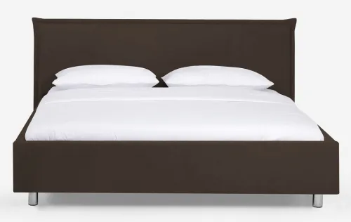 Polsterbett Aster | graubraun | 90x210 | Kopfteil 2